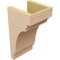 Ekena Millwork 7"W x 7"D x 14"H Wide Pescadero Rough Cedar Woodgrain TimberThane Corbel, Primed Tan CORUR07X07X14PECRCPR - alternate 6